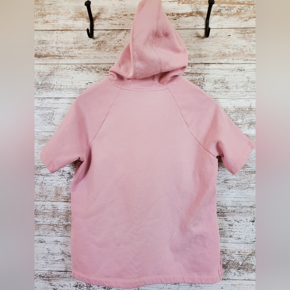 Under Armour Rival Fleece Short Sleeve Hoodie - Picture 3 of 13